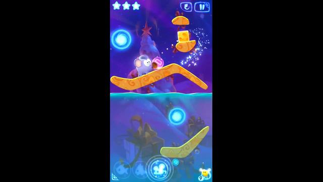 Cut the Rope: Magic. Level 7-29. Snowy Hills.