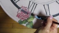 How I decoupaged my Glass table top with napkins