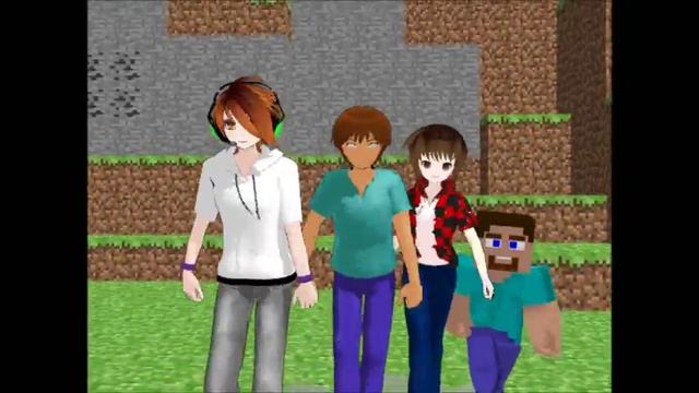 Minecraft MMD - Shake It Off