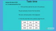 Year 3 Grammar lessons Week 30th April