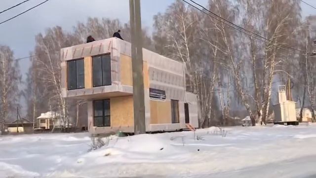 Строительство современного, надежного шоу дома в Кременкуле около Челябинска площадью 120 кВ.м