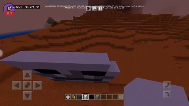 TESTING 720P60 · MINECRAFT PE 1.19 · EECAT