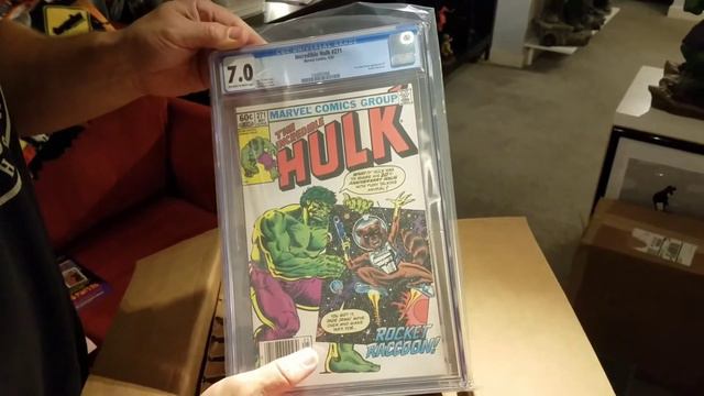 CGC comic book unboxing. Bronze Age, key issues, grails. Marvel. 10/16/2017