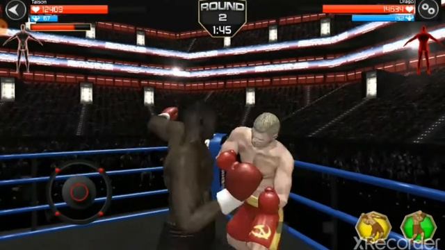 Майк Тайсон против Игорь Драго в игре boxing fighting clash