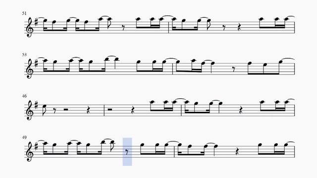 Fly by Zivert. Alto sax cover