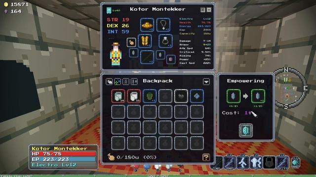 Archtower Devlog: Crystal empowering