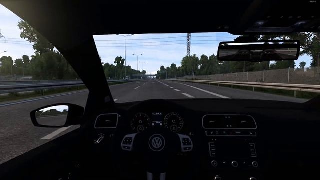 Volkswagen Polo GTI Mk5 V4.8  | Euro Truck Simulator 2 1.49 | ProMods | Logitech G29+shifter