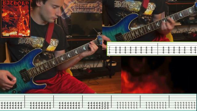Lesson: Bathory (1990) “Baptised In Fire & Ice” Guitar W/ Tabs