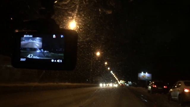 Roadgid CityGo 3 Wi-Fi - режим записи с задней камеры