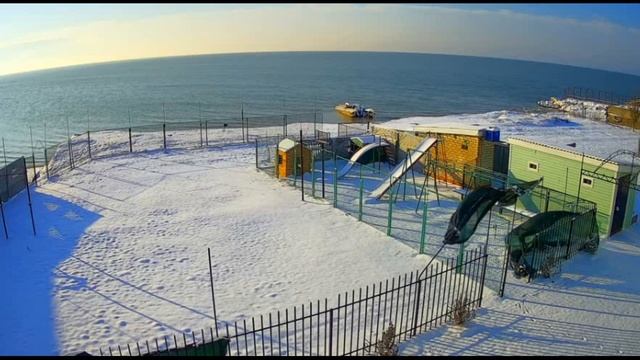 В МАРТЕ ВЫПАЛ СНЕГ! Погода в Степановке Первой. Вебкамера. 22-е марта