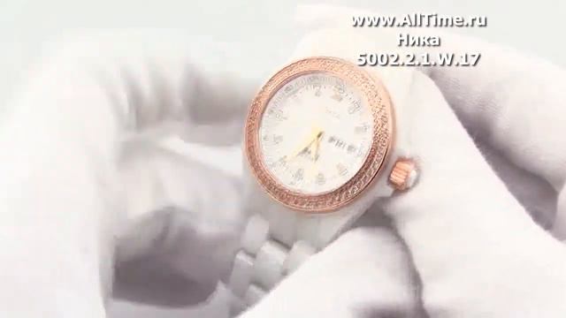 Обзор. Женские наручные золотые часы Ника 5002.2.1.W.17