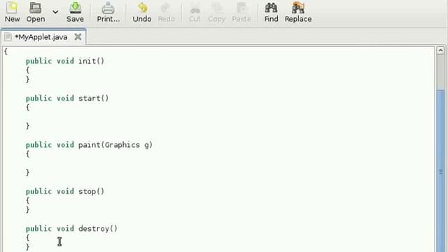Java Applet Tutorial #3 Life Cycle