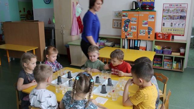 Занятие с детьми старшей группы