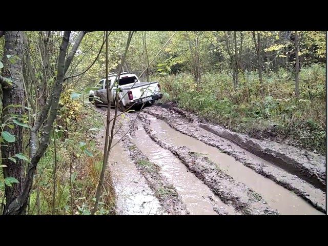 ISUZU пикап спасает Ниву