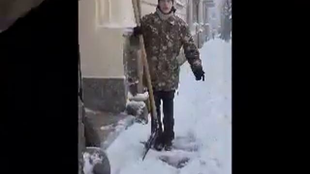 Зима во Львове 2018