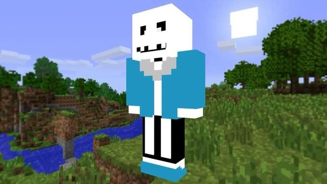 Minecraft Sans Skin Presentation