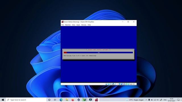 Install Debian Server