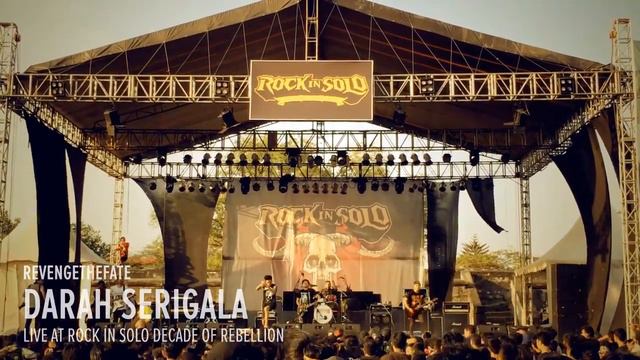 REVENGE THE FATE - DARAH SERIGALA (Live at RockinSolo Decade of Rebellion)