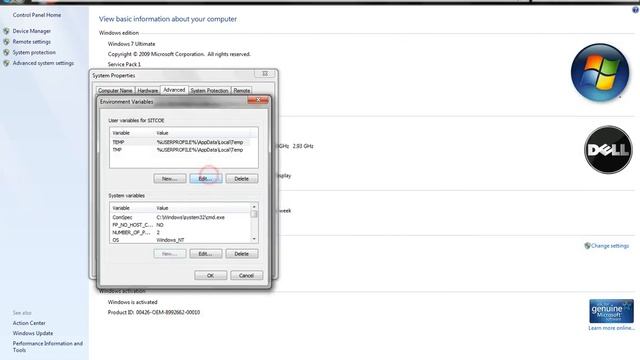 How to set environment variable to run java program