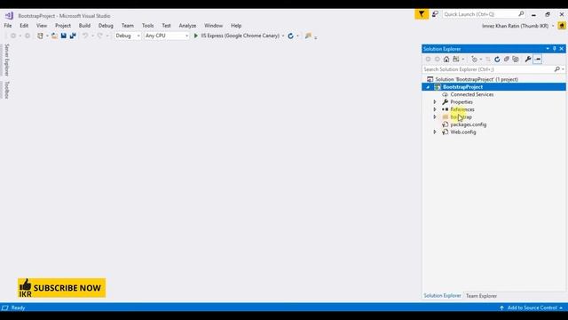 Bootstrap : Setup and Implement Bootstrap into Project [Part 01]