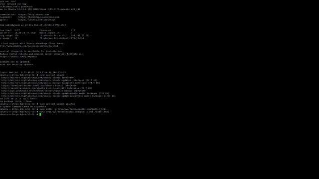 How to setup Apache Virtual Hosts on Ubuntu Digital Ocean