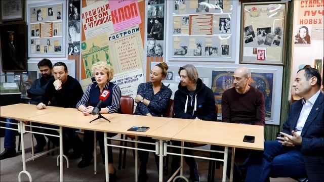 Пресс-конференция в канун премьеры. Мастерская Петра Фоменко