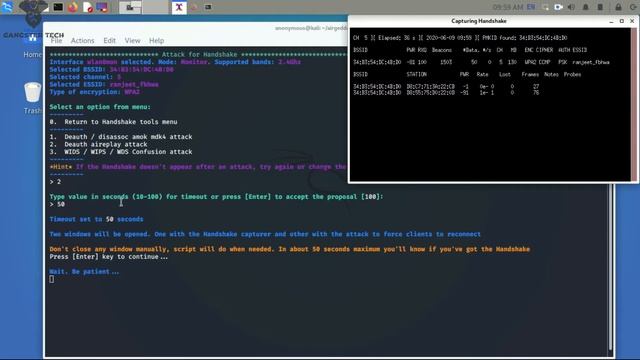 How to hack wifi? Hack wifi in seconds | #GangsterTech #airgeddon