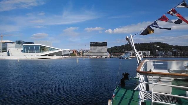 Oslo. Deichman main library Opera House the new Munch Museum.