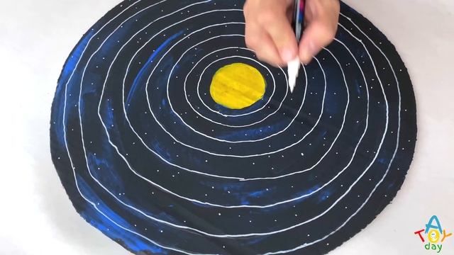 DIY Magnet Solar System | How To Make Magnet Planets | Solar System Model Craft | 8 Planets Project