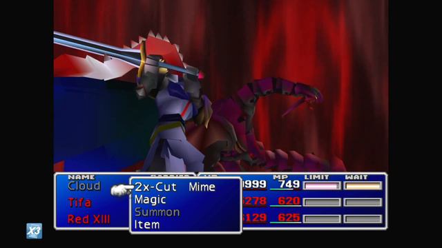 Final Fantasy 7 - [Part 79] - Ruby Weapon Boss Battle - No Commentary
