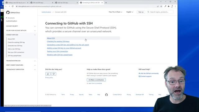 Create a repository on GitHub add SSH keys and work using SSH keys