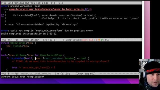 Contributing to Rustc, Episode 4(a): MIR passes, MIR visitors, and a very simple MIR transform