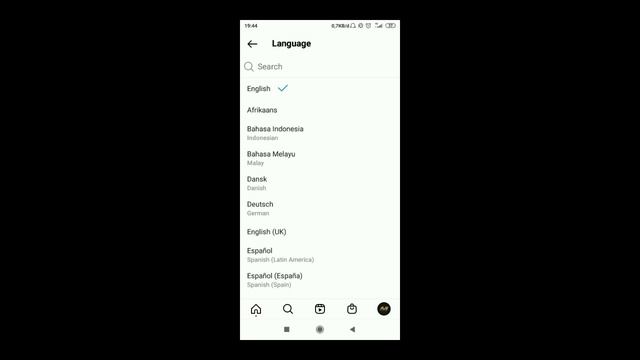Cara Mengubah Bahasa Instagram Dari Bahasa Inggris Ke Indonesia