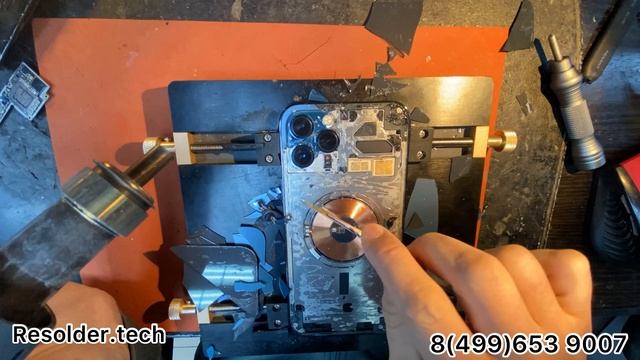 Замена задней крышки на iPhone 12 pro Max