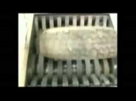 3E двухвальный шредер измельчение шин