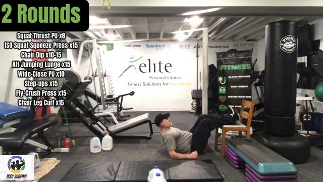 Legs-Chest-Triceps | Home Body-split