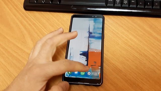 Обзор Android 9 Pie на Galaxy A8+ (2018) One UI