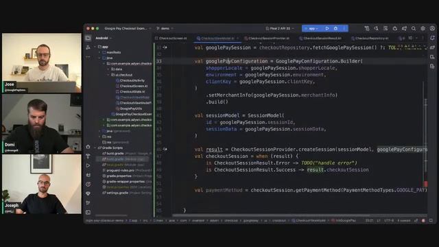 Live Google Pay integrations on Android: Collect payments on Android with Google Pay and Adyen
