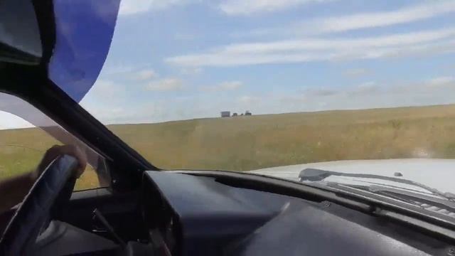 Советский автопром ГАЗ 3110. Поездка по навигатору Гугл.