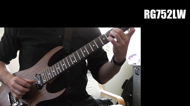 Ibanez Demo RGD7UC vs. RG2228A vs. RG752LW vs. RG852LW with Jan Zehrfeld