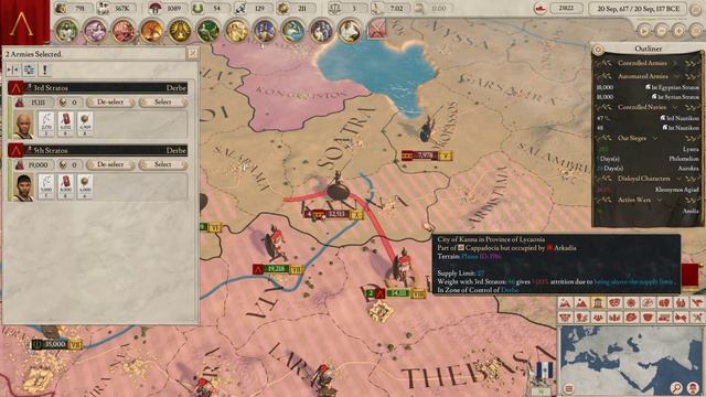 SPARTAN EMPIRE vs THE ASIA MINOR ALLIANCE! | Imperator Rome Sparta Campaign Gameplay #14