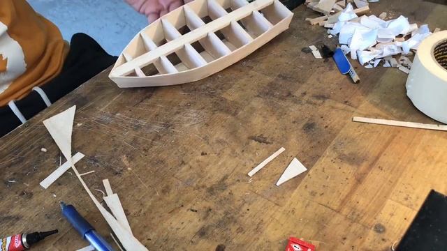 Balsa Wood Boat Build