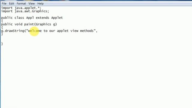 java applet embedding applet code in .java file