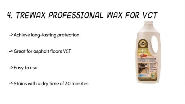 Best Floor Wax for VCT - Top 5 Floor Wax of 2021
