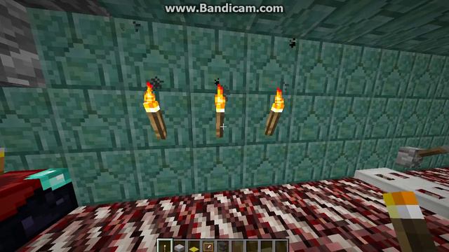 Как оформить факела в minecraft