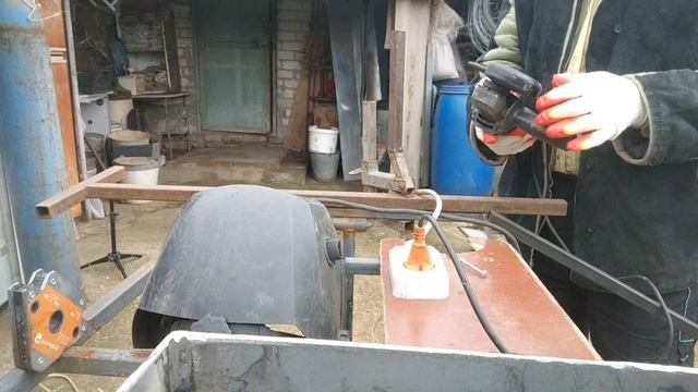 Мангал собрали , теперь с казаном разберëмся!