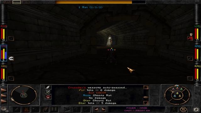 Wizardry 8 widescreen  faster animations  view distance increased