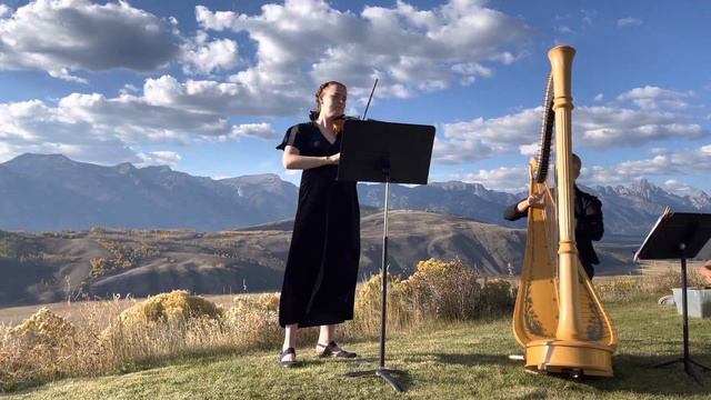 Massenet: Meditation from Thais. Violin and Harp: Shelby Murdock and Nina Munger