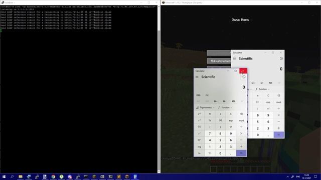 CVE-2021-44228 Log4j (Minecraft) RCE Proof-Of-Concept
