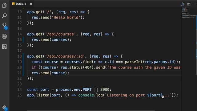 How to build a REST API with Node js & Express